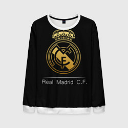 Свитшот мужской FC Real Madrid: Gold Edition, цвет: 3D-белый