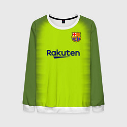 Свитшот мужской FC Barcelona: Home 18/19, цвет: 3D-белый