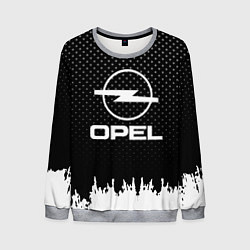 Свитшот мужской Opel: Black Side, цвет: 3D-меланж