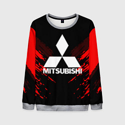 Свитшот мужской Mitsubishi: Red Anger, цвет: 3D-меланж