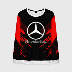 Свитшот мужской Mercedes-Benz: Red Anger, цвет: 3D-белый