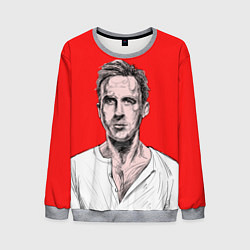 Свитшот мужской Райан Гослинг, цвет: 3D-меланж