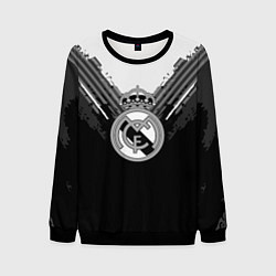 Свитшот мужской FC Real Madrid: Black Style, цвет: 3D-черный