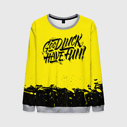 Свитшот мужской GLHF, цвет: 3D-меланж