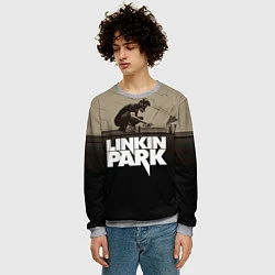 Свитшот мужской Linkin Park: Meteora, цвет: 3D-меланж — фото 2