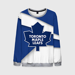 Свитшот мужской Toronto Maple Leafs, цвет: 3D-меланж