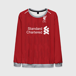 Свитшот мужской FC Liverpool: Salah Home 18/19, цвет: 3D-меланж