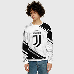 Свитшот мужской Juventus, цвет: 3D-белый — фото 2