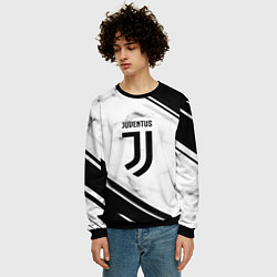 Свитшот мужской Juventus, цвет: 3D-черный — фото 2