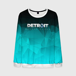 Свитшот мужской Detroit: Become Human, цвет: 3D-белый