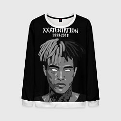 Свитшот мужской XXXTentacion: 1998-2018, цвет: 3D-белый