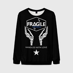 Свитшот мужской Death Stranding: Fragile Express, цвет: 3D-черный
