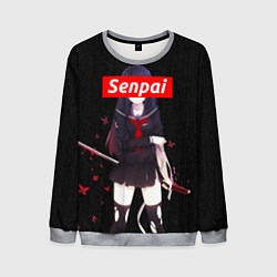 Свитшот мужской Senpai Assassin, цвет: 3D-меланж
