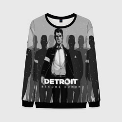 Свитшот мужской Detroit: Become Human, цвет: 3D-черный