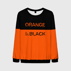 Свитшот мужской Orange Is the New Black, цвет: 3D-черный