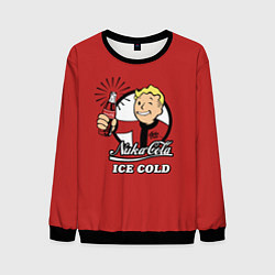Свитшот мужской Nuka Cola: Ice Cold, цвет: 3D-черный