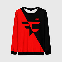 Мужской свитшот FaZe Clan: Red & Black