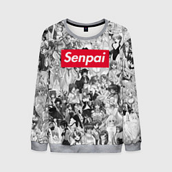 Свитшот мужской SENPAI Stories, цвет: 3D-меланж