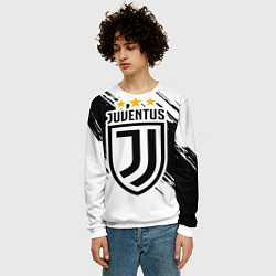Свитшот мужской Juventus: 3 Stars, цвет: 3D-белый — фото 2