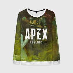 Свитшот мужской Apex Legends: Toxic Soldier, цвет: 3D-белый
