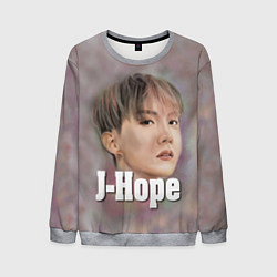 Свитшот мужской BTS J-Hope, цвет: 3D-меланж
