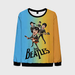 Свитшот мужской The Beatles - world legend, цвет: 3D-черный