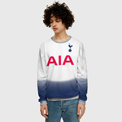 Свитшот мужской FC Tottenham: Lukas Home 18-19, цвет: 3D-меланж — фото 2