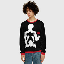 Свитшот мужской Рюк в свете, цвет: 3D-красный — фото 2