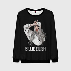 Свитшот мужской BILLIE EILISH, цвет: 3D-черный