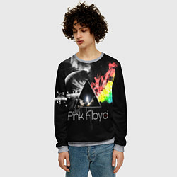 Свитшот мужской PINK FLOYD, цвет: 3D-меланж — фото 2