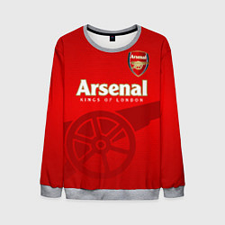 Свитшот мужской Arsenal, цвет: 3D-меланж