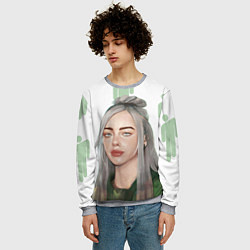 Свитшот мужской Billie Eilish, цвет: 3D-меланж — фото 2