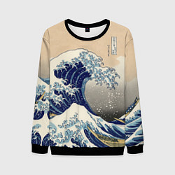 Мужской свитшот Kanagawa Wave Art