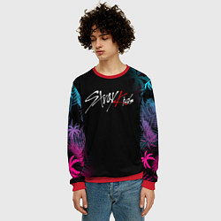 Свитшот мужской STRAY KIDS, цвет: 3D-красный — фото 2