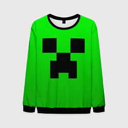 Свитшот мужской MINECRAFT, цвет: 3D-черный