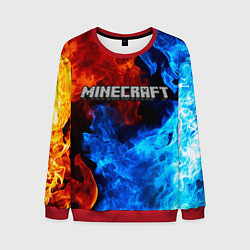 Свитшот мужской MINECRAFT, цвет: 3D-красный