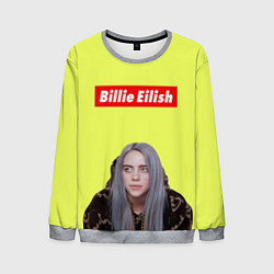 Свитшот мужской BILLIE EILISH, цвет: 3D-меланж