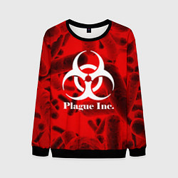 Свитшот мужской PLAGUE INC, цвет: 3D-черный