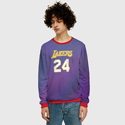 Свитшот мужской Los Angeles Lakers Kobe Brya, цвет: 3D-красный — фото 2