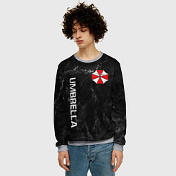 Свитшот мужской UMBRELLA CORP, цвет: 3D-меланж — фото 2