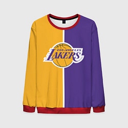 Свитшот мужской LA LAKERS, цвет: 3D-красный