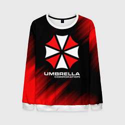 Свитшот мужской Umbrella Corporation, цвет: 3D-белый