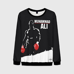 Свитшот мужской Muhammad Ali, цвет: 3D-черный