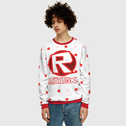 Свитшот мужской ROBLOX, цвет: 3D-красный — фото 2
