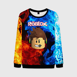 Свитшот мужской ROBLOX, цвет: 3D-черный