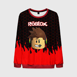 Свитшот мужской ROBLOX, цвет: 3D-красный