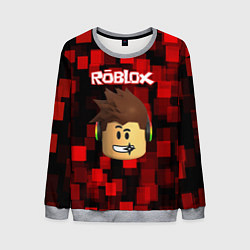 Свитшот мужской ROBLOX, цвет: 3D-меланж