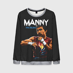 Свитшот мужской Manny, цвет: 3D-меланж