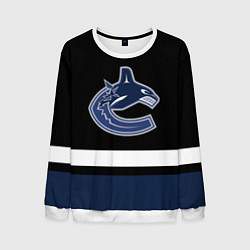 Свитшот мужской Vancouver Canucks, цвет: 3D-белый