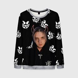 Свитшот мужской PYROKINESIS, цвет: 3D-меланж